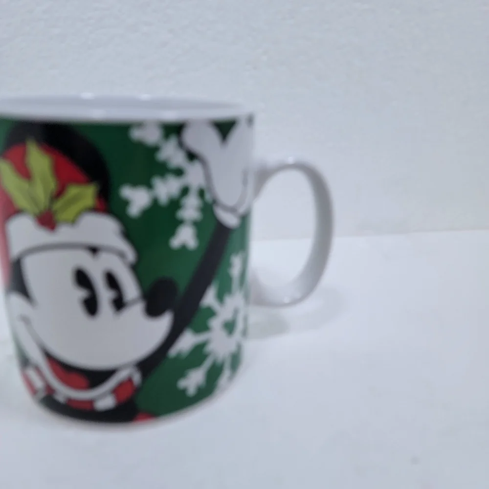 Set of 2 Disney Galerie Huge Mickey & Minnie Mouse Christmas Coffee Mugs - Picture 16 of 16